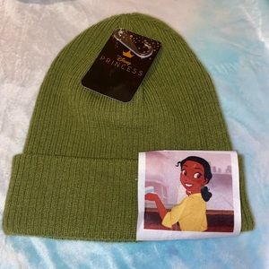 green disney Tiana beanie